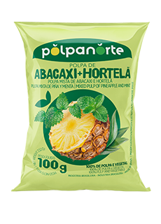 Polpa de Abacaxi com Hortelã 100g