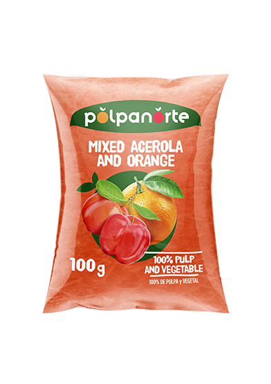 ACEROLA AND ORANGE PULP 100G