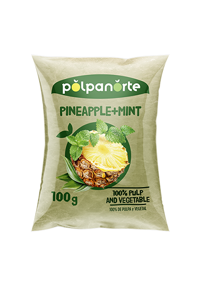 PINEAPPLE PULP WITH MINT 100G